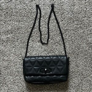 Black crossbody bag